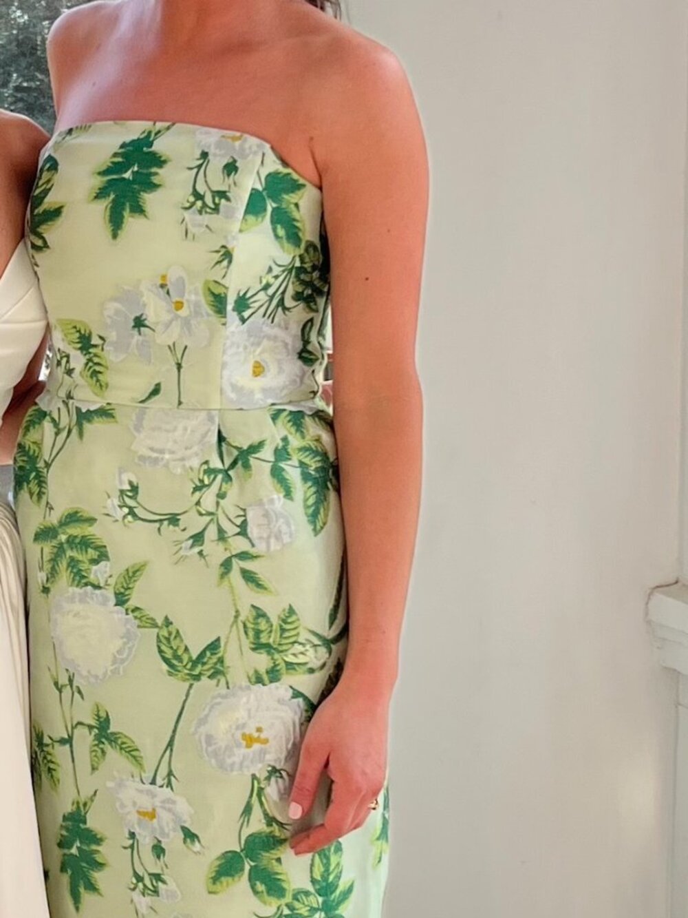 LulaKate dress | Hannah Bodice Brunch Skirt Camellia Jacquard Celadon size 6